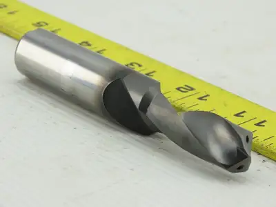 Seco 14184 9/16" Carbide Coolant Thru 2 Flute Spiral End Mill 18mm Shank