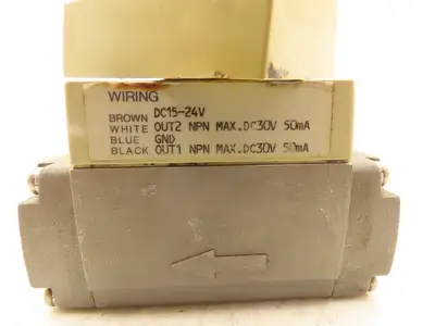 CKD Fluerex WFK5027-15-A5 Karman Vortex Flow Meter Sensor 3-27L/min 1/2"  *Read*