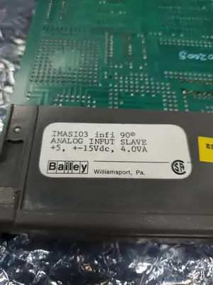 Bailey IMASI03 infi90 Analog Input Slave Module, 15VDC, 4VA. 3D-61