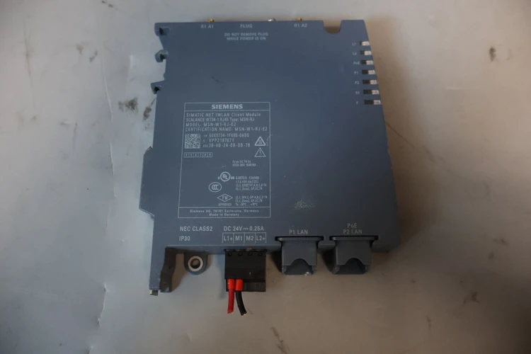 Used SIEMENS MSN-W1-RJ-E2 PLC Ethernet Equipment Connecticut US | BG Industrial Surplus #472927