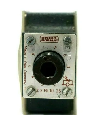 USED HYDRO NORMA Z2FS10-23 CHECK VALVE Z2FS1023