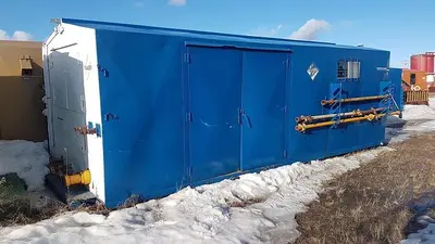 USED GARDNER DENVER PA-8, 4 1/2 X 8 TRIPLEX MUD PUMP