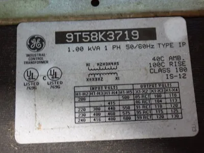 USED GENERAL ELECTRIC 9T58K3719