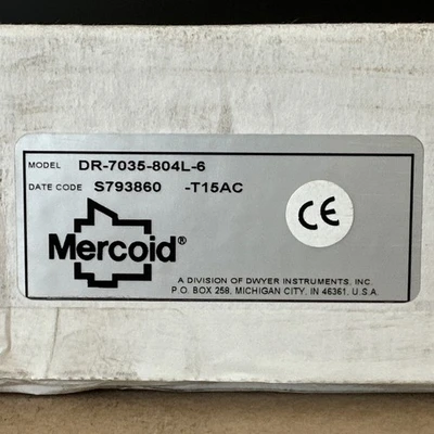 NEW MERCOID DR-7035-804L-6