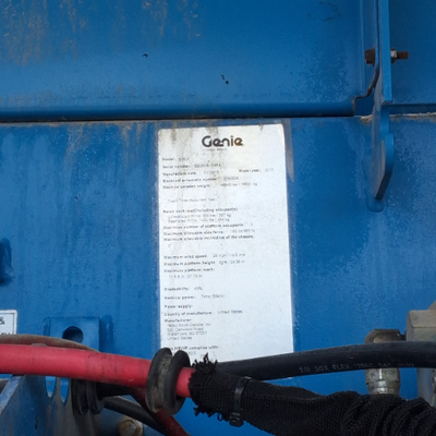 USED 2015 Genie S-80X