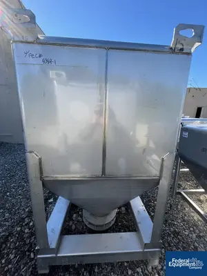 USED Custom Metalcraft Custom Metalcracft Transtore Tote Bin, S/S