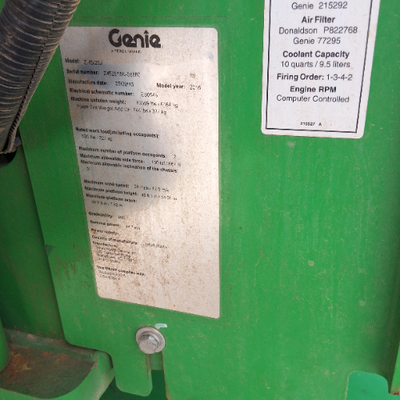 USED 2016 Genie Z-45/25J RT