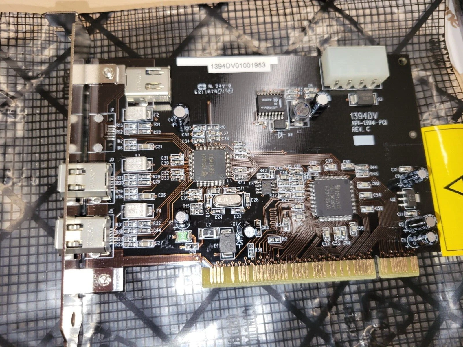 NEW API API-1394-PCI