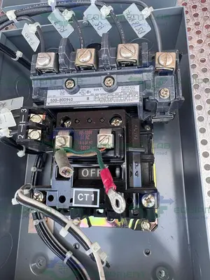 USED ALLEN BRADLEY 500-B0D940 SERIES B CONTRACTOR W/ ENCLOSURE 7" X 10"X 6"