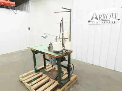 Merrow M-4DW-60 Industrial Sewing Machine High Speed Serger Overlock 220VAC 3Ph