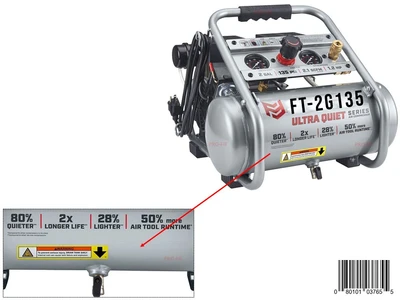 Air Compressors / Low Noise FT-2GAL  #37665
