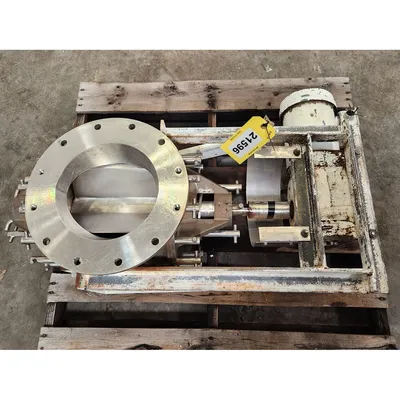 Used 10" Dia. Stainless Steel Rotary Valve