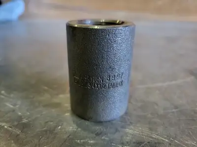 3/4" x 1/2" Reducing Coupling, A/SA105N, B16 3M