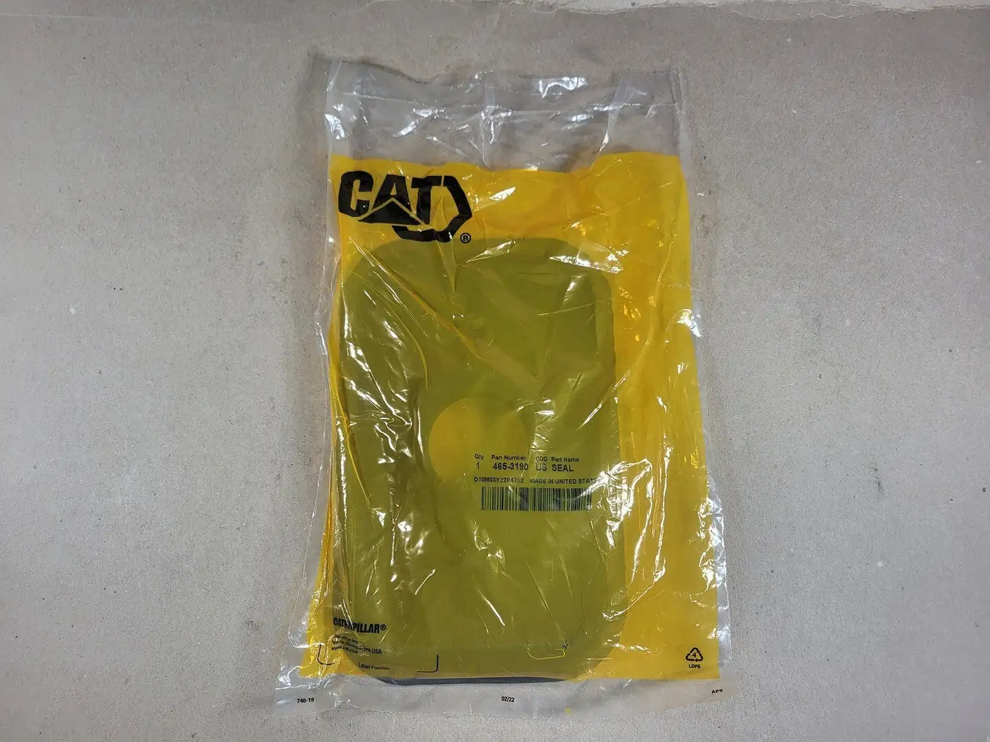 NEW CATERPILLAR 465-3190