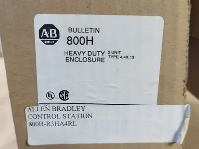 New | in-Stock ALLEN-BRADLEY 800H-R3HA4RL Switchgears British Columbia CA | Lenmark #239218