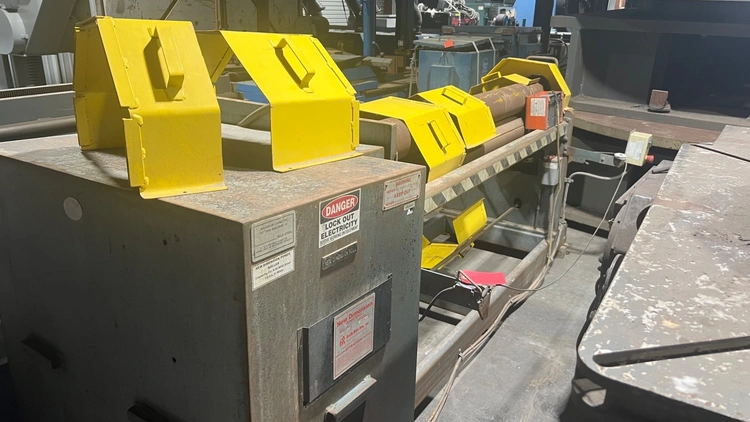 NEW DIMENSION 6.135 Plate Bending Rolls including Pinch | KEC, Inc.