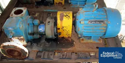 USED Blackmer 2.5" BLACKMER ROTARY VANE PUMP, C/S, 5 HP