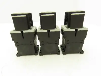 Siemens Contactor Relay 24V Coil 1.5Hp 600V Mixed Lot of 3