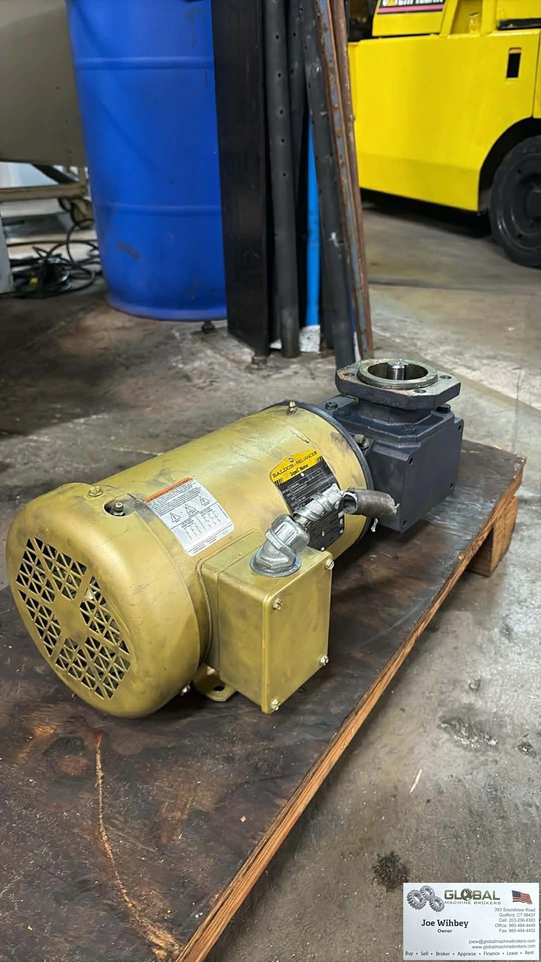 Baldor Super E Motor CEM3546T AC Motor 1HP TEFC