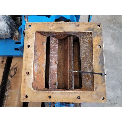 Used 9" Sq. Rotary Airlock Valve for Pneumatic Conveying