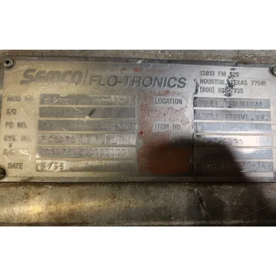 Used 10" Stainless Steel Flo-Tronics Rotary Airlock Feeder Valve