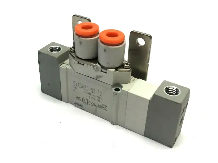 Used SMC SOLENOID VALVE -100KPA-0.7MPA Solenoid Valves | Maverick Industrial Sales #1108922