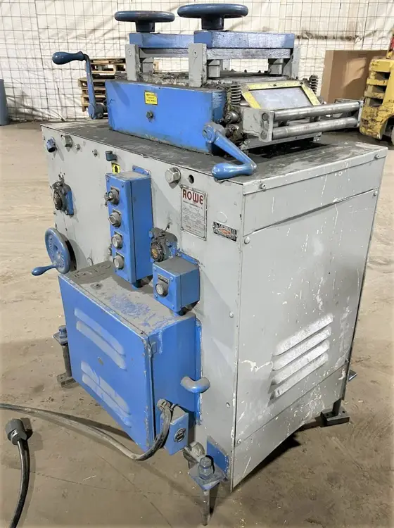 Used ROWE R10-TC Coil Reels and Straighteners | Alma Machinery #899403