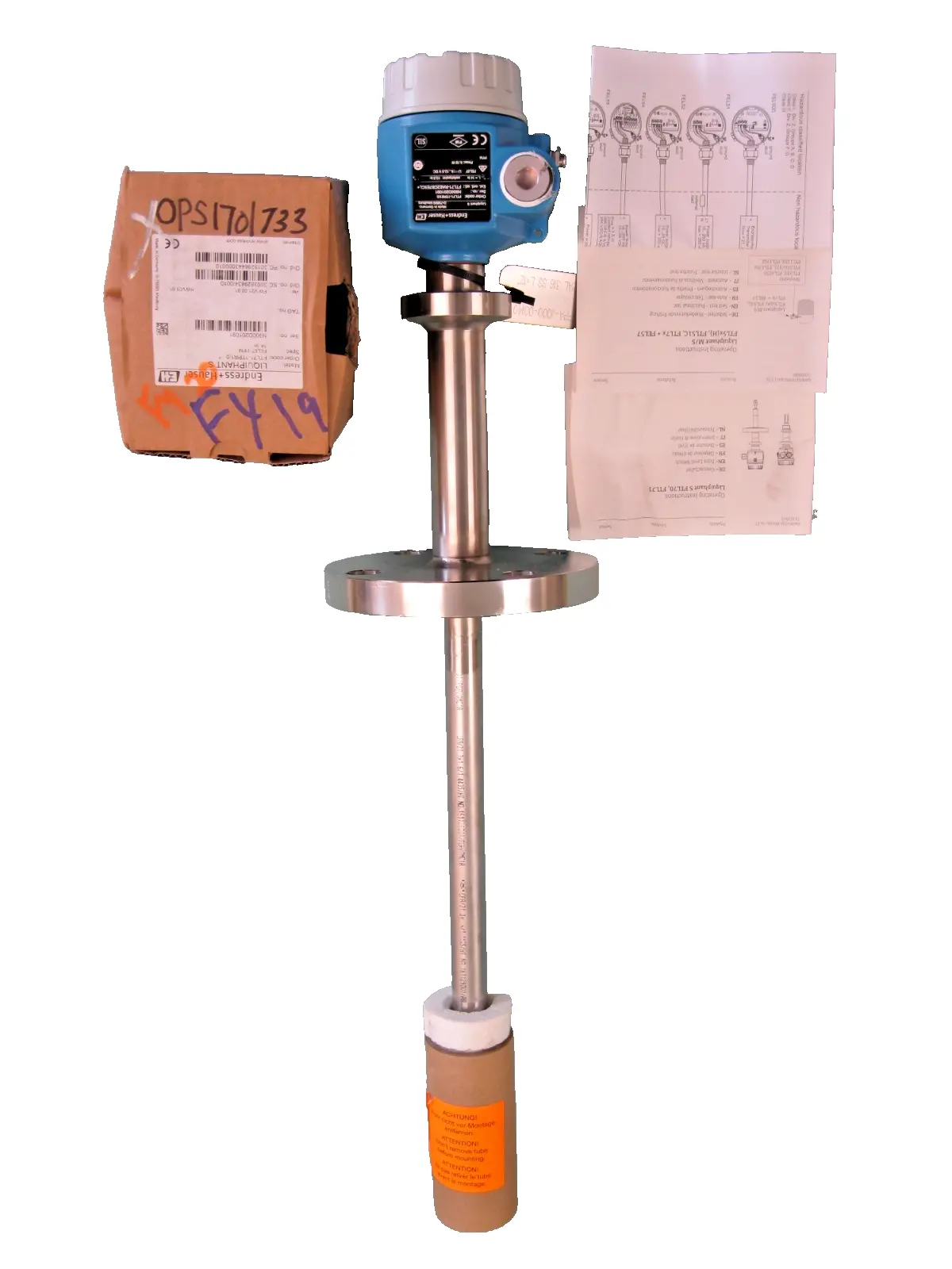 NEW Endress Hauser FTL51-RAE2CB7E5CL+