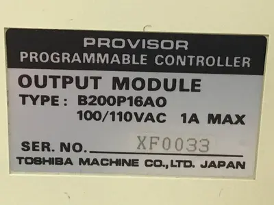 USED TOSHIBA B200P16AO