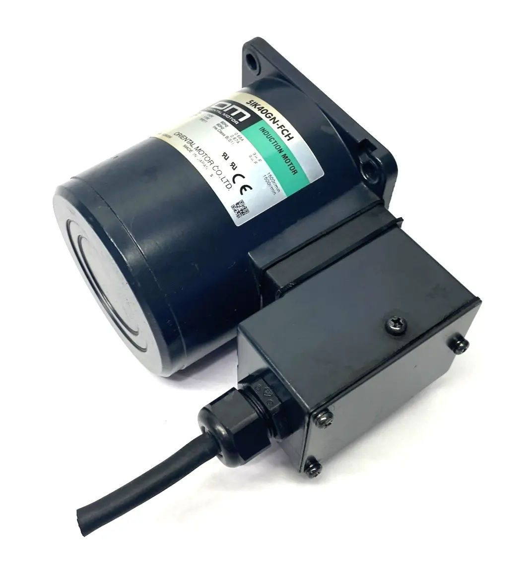 Used Oriental Motor World K Ser. Induction Motor Pinion Shaft 40W 1/19HP A.C. Motors Michigan US | Maverick Industrial Sales #1397661