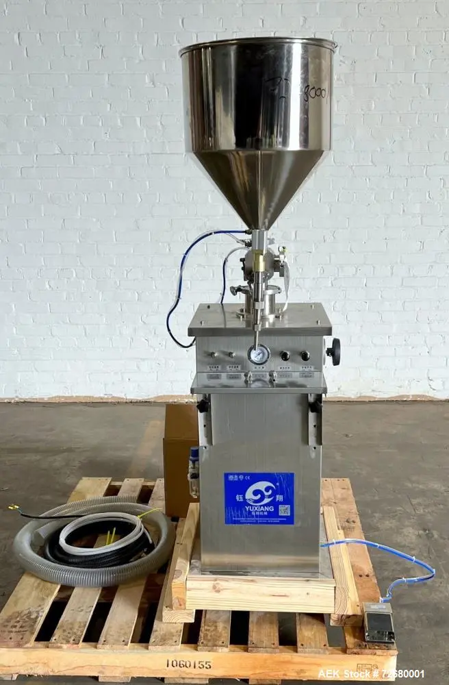 Unused - Yangzhou Yuxiang GZJ Vertical Volumetric Filler, 20-40 BPM