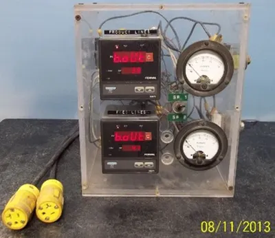 QTY. 1. FENWAL 921 DUEL CONTROLLERS, ONE FOR PRODU...
