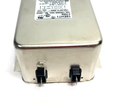 Used TE Connectivity Corcom Single Phase Filter 15A 250VAC Antennas EMI EMC Equipment Michigan US | Maverick Industrial Sales #1398109