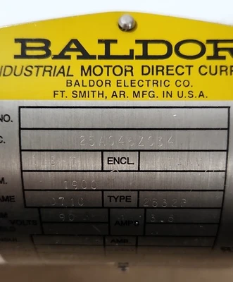 USED BALDOR 25A046Z034