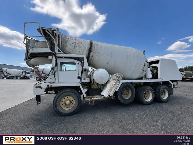 Used 2008 OSHKOSH S2346 Concrete Mixer Trucks New Jersey US | Proxy Equipment #1388749