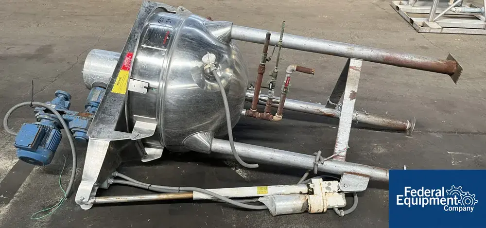 USED Hamilton 80 Gal Hamilton Double Motion Kettle, S/S, 100#