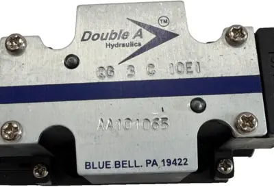 NEW DOUBLE A HYDRAULICS QG-3-C-10E1 DIRECTIONAL CONTROL VALVE AA101065