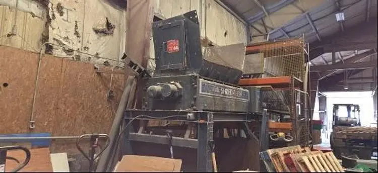 Used SHRED TECH ST-100 Dual Rotor or Single Rotor Shredders Pennsylvania US | Global Equipment International, LLC #1230447