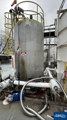 N/A 7,000 Gal Stainless Steel Mix Tank