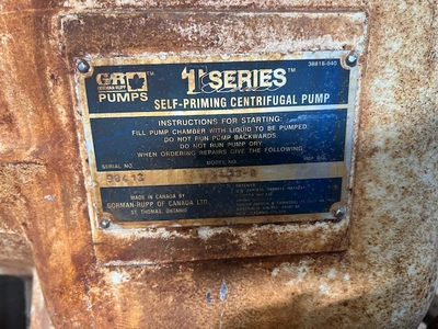 USED Gorman-Rupp T-Series
