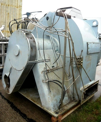 Krauss-Maffei HZ 160/4A peeler centrifuge, rubber-lined.