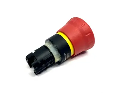 3SU10001HB200AA0 | Siemens  Emergency Stop Mushroom Pushbutton, Rotate-To-Unlatch - Used