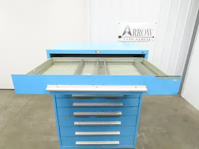 Nu-Era Modular Tool Storage Cabinet 9 Drawer 45x28x61" Stanley Vidmar Lista