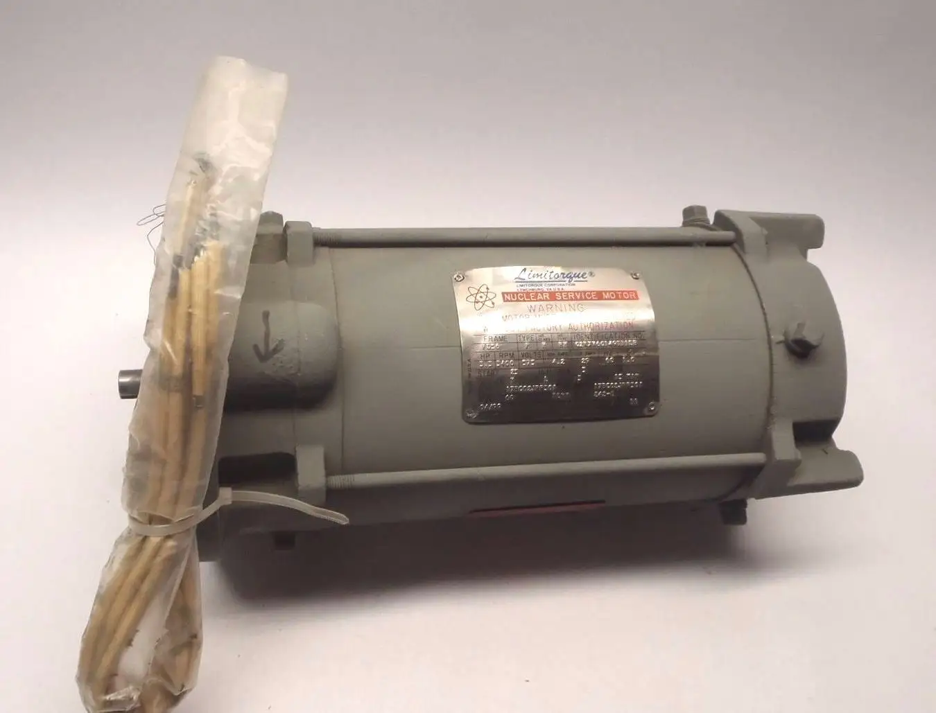 USED LIMITORQUE NUCLEAR SERVICE MOTOR