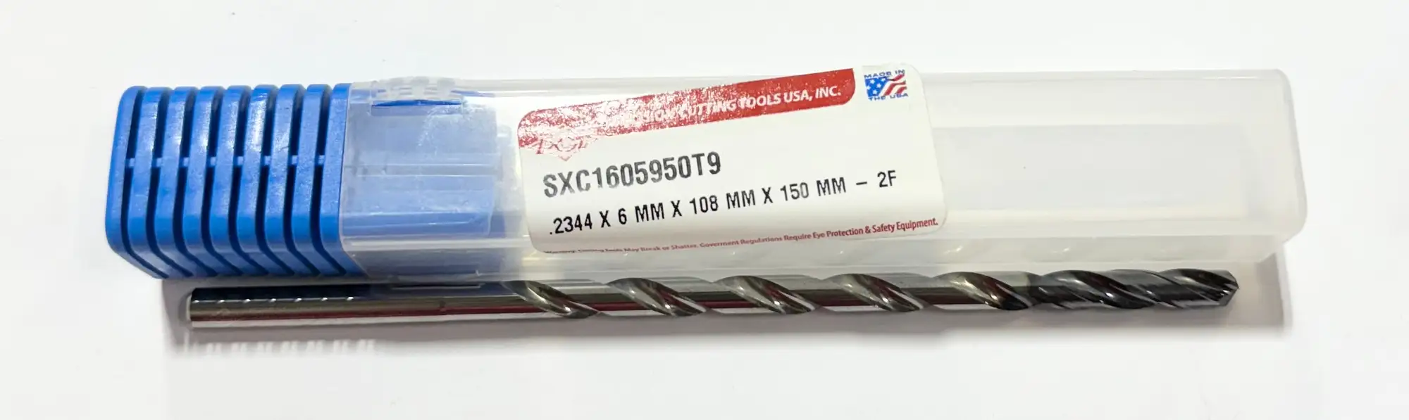 PCT 15/64" High Performance Solid Carbide Drill 16xD AlTiN 2FL