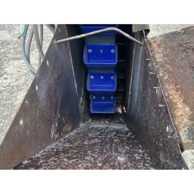 Used Mild Steel Bucket Elevator 20' Discharge 7" X 5"