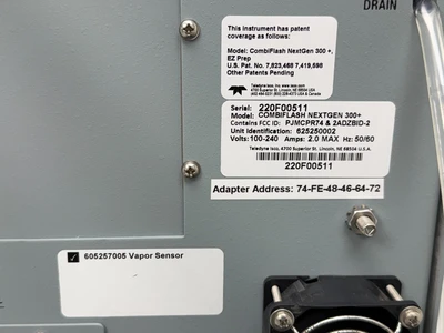 USED Teledyne 625250002, 605257005