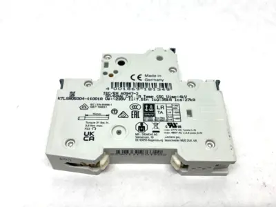 USED SIEMENS MINIATURE CIRCUIT BREAKER 1-POLE MCB C4