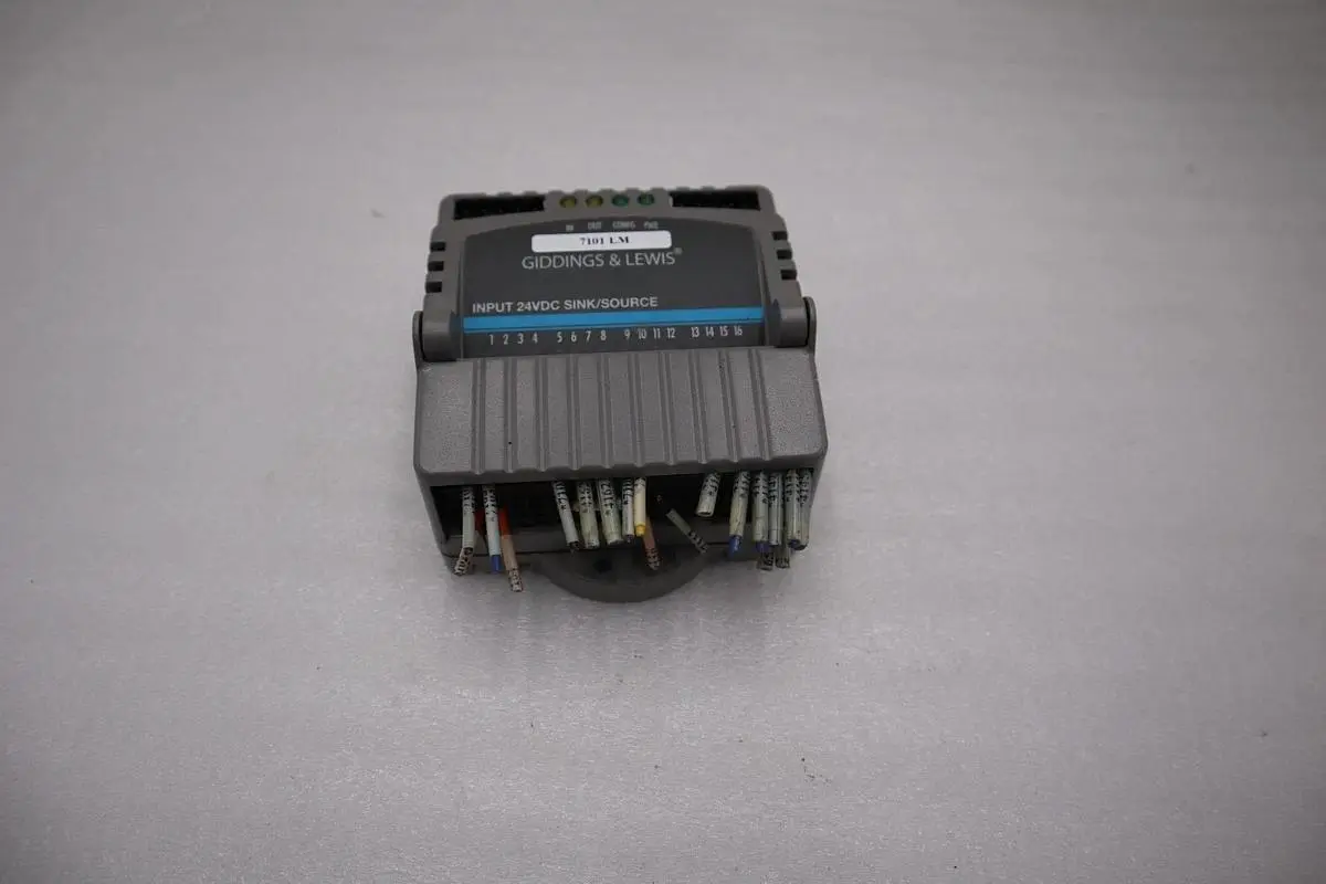 Giddings & Lewis M.1300.7372 R1 Input Module 24VDC SINK/SOURCE STOCK 5158A