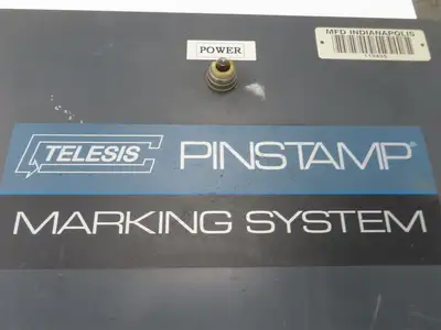 Telesis 14340 Pinstamp Marking System Control Panel Print Head